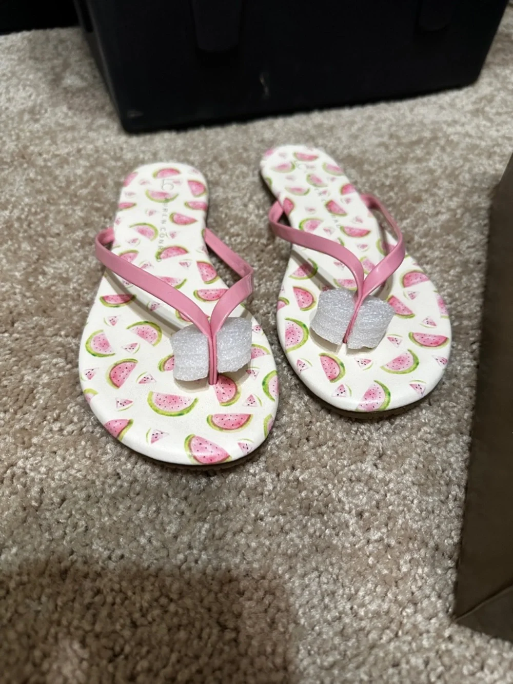 Lauren Conrad Watermelon Sandals - Picture 3 of 5